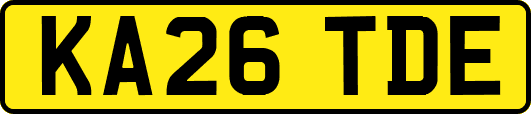 KA26TDE