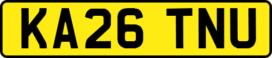 KA26TNU