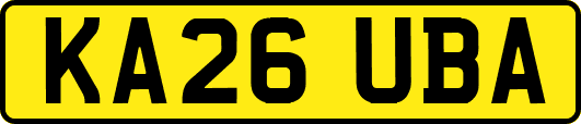 KA26UBA