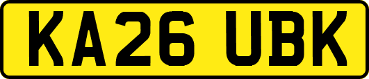 KA26UBK