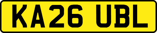 KA26UBL