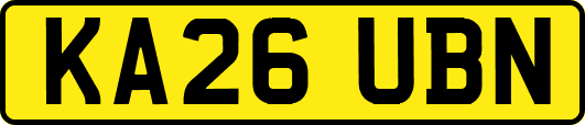 KA26UBN