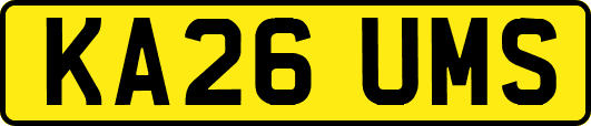 KA26UMS