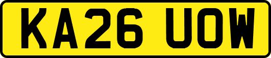 KA26UOW