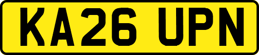 KA26UPN