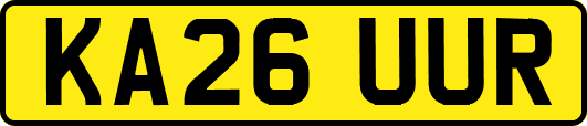 KA26UUR