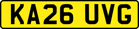 KA26UVG