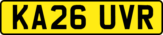 KA26UVR