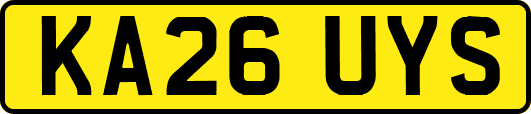 KA26UYS