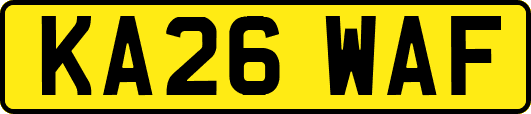KA26WAF