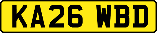 KA26WBD
