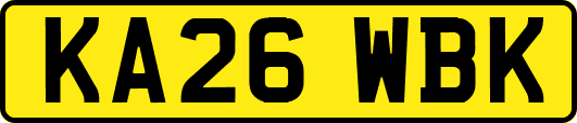 KA26WBK