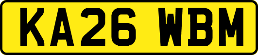 KA26WBM
