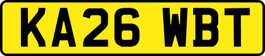 KA26WBT