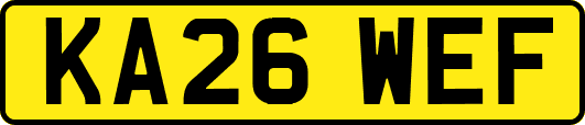 KA26WEF