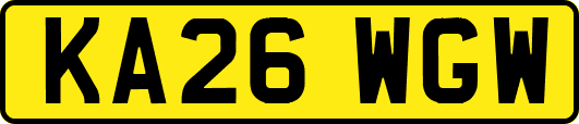 KA26WGW