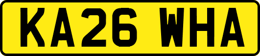 KA26WHA