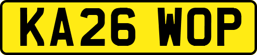 KA26WOP