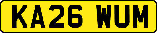 KA26WUM