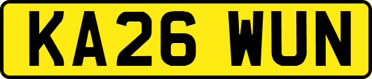 KA26WUN