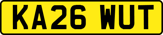 KA26WUT