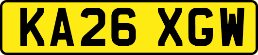 KA26XGW