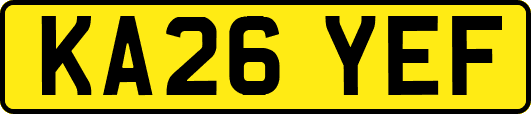 KA26YEF