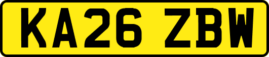 KA26ZBW