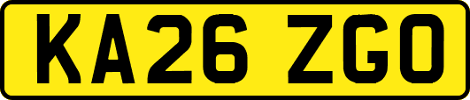 KA26ZGO