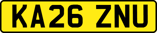 KA26ZNU