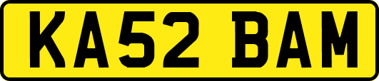 KA52BAM