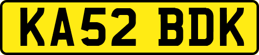 KA52BDK