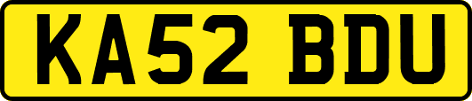 KA52BDU