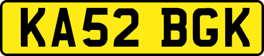 KA52BGK