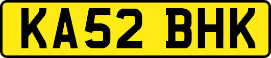 KA52BHK