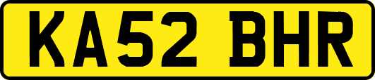 KA52BHR