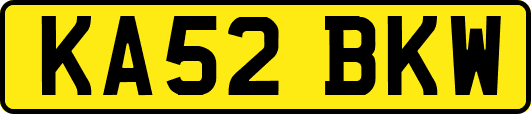 KA52BKW