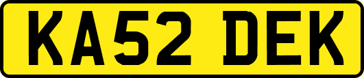 KA52DEK
