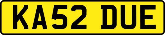 KA52DUE