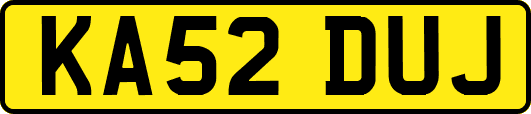 KA52DUJ