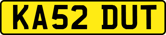 KA52DUT