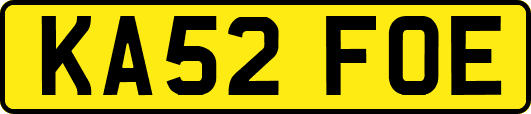 KA52FOE