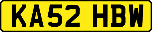 KA52HBW