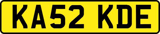 KA52KDE