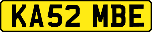 KA52MBE