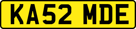 KA52MDE