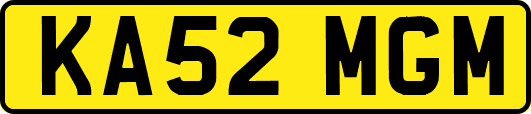 KA52MGM
