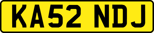 KA52NDJ