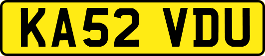 KA52VDU