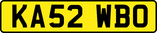 KA52WBO